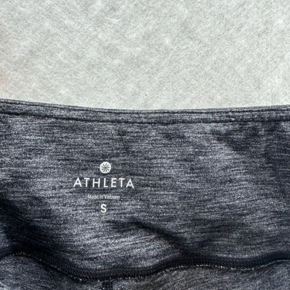 Athleta Leggings Womens Size S Energy Chaturanga Capri Athletic Workout Gray - Picture 7 of 11